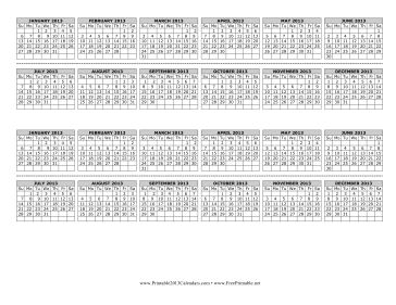 2013 Computer Monitor Calendar Calendar